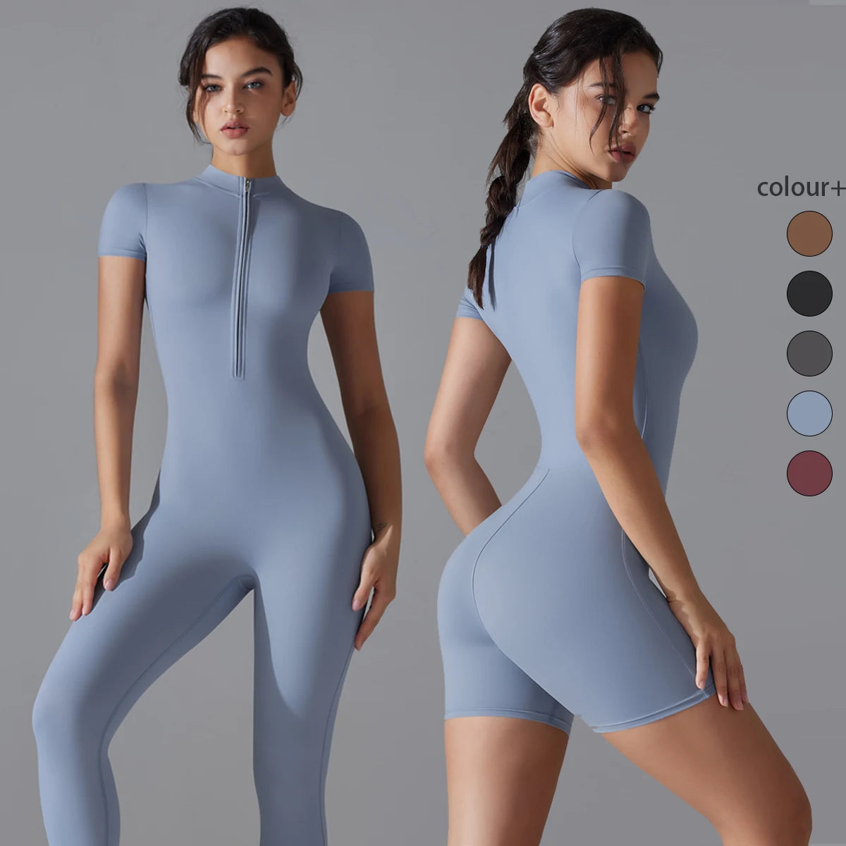 Women Bodysuits Fitness Sports Bodysuit Yoga Suit Breathable Quick Drying Sports Yoga Clothing Women's Gym Push Up Workout