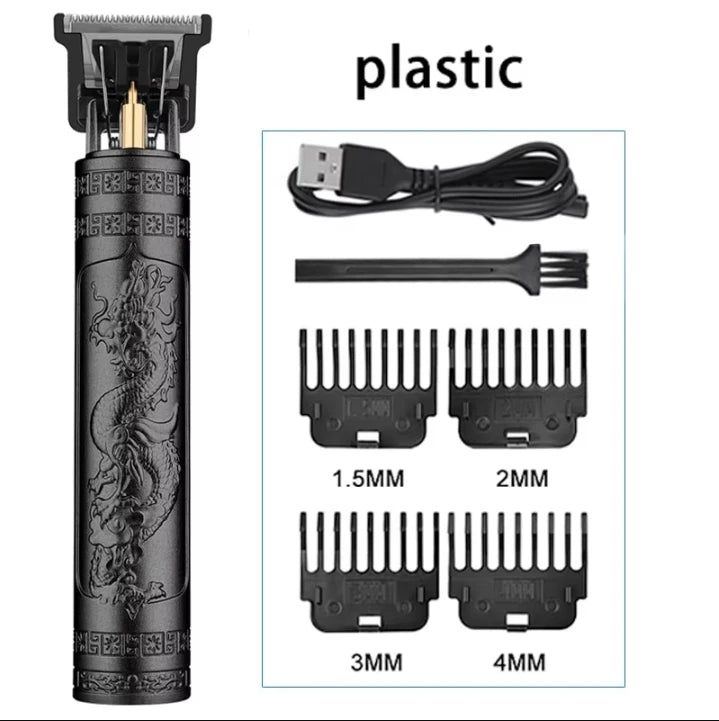 T9 Hair Clippers for Men Vintage Hair Cutting Machine Beard Trimmer Kits Body Hair Shaving Barber Beard Trimmer Electric Shaver