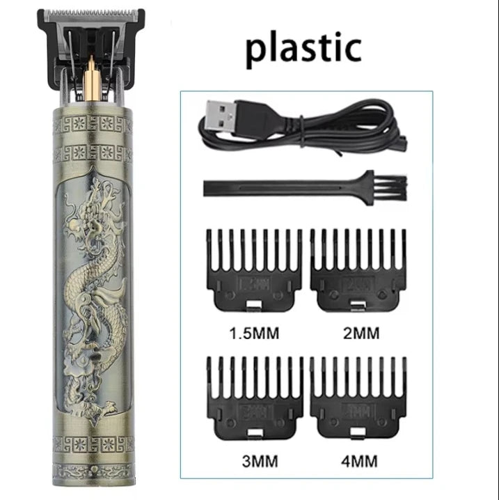 T9 Hair Clippers for Men Vintage Hair Cutting Machine Beard Trimmer Kits Body Hair Shaving Barber Beard Trimmer Electric Shaver