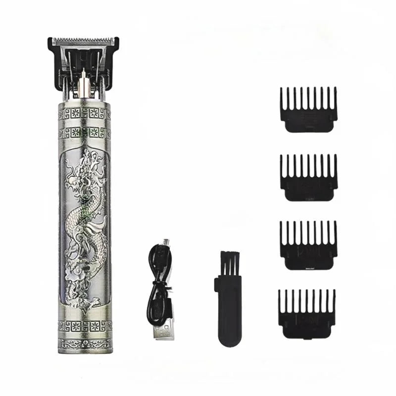 T9 Hair Clippers for Men Vintage Hair Cutting Machine Beard Trimmer Kits Body Hair Shaving Barber Beard Trimmer Electric Shaver