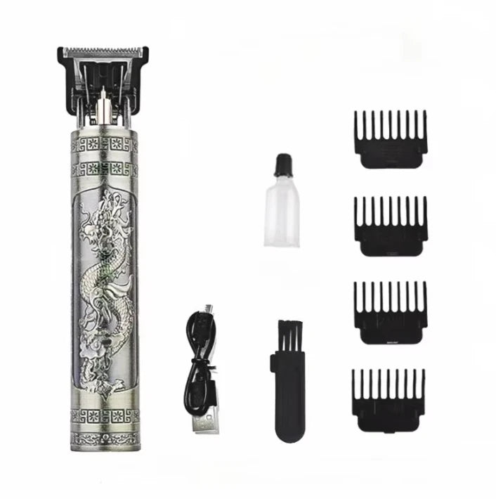 T9 Hair Clippers for Men Vintage Hair Cutting Machine Beard Trimmer Kits Body Hair Shaving Barber Beard Trimmer Electric Shaver